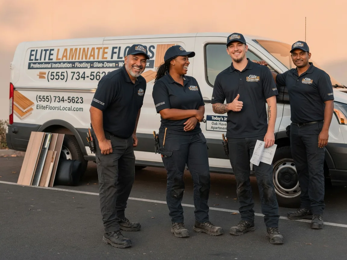 Laminate flooring installation company in Etna, OH